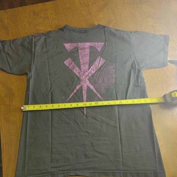 MENS WRESTLING WWE 2008 VINTAGE WWF THE UNDERTAKER T SHIRT : Double sided - Picture 8 of 9